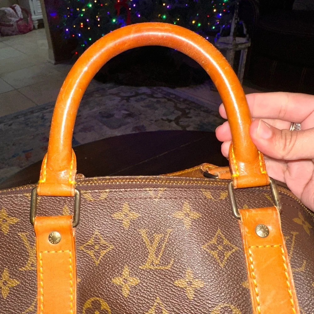 Louis Vuitton Classic Monogram Keep All 55 Duffle Overnight Bag WITH COA! - Picture 11 of 16